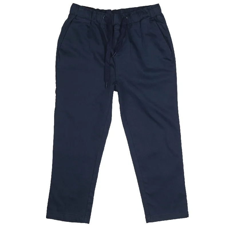 Corduroy pants RIFLESSI CHINO PANTS MENS NAVY - MJP13