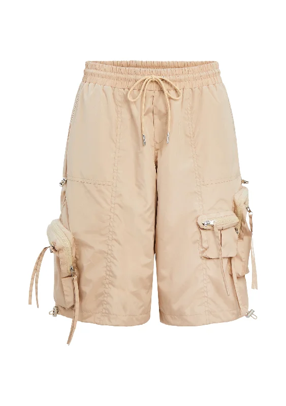 Relaxed fit Alba Ruched Cargo Short