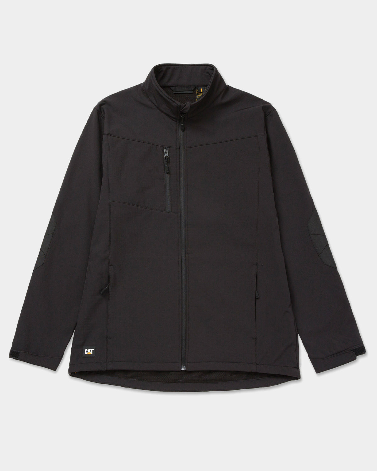 Tech-inspired MEN'S GRID FLEECE SOFTSHELL WORK JACKET