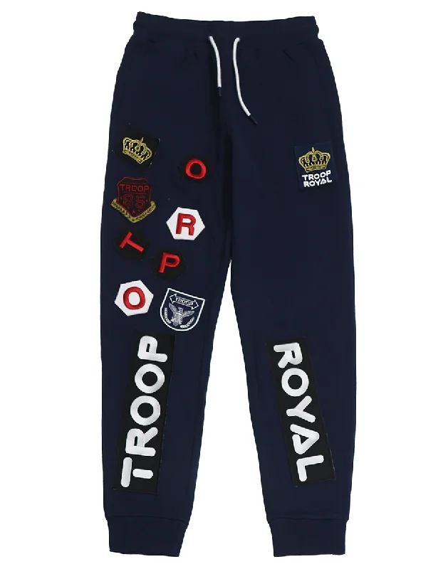 Button-down pants TROOP ROYAL SWEATPANT JOGGERS NAVY - TP832382