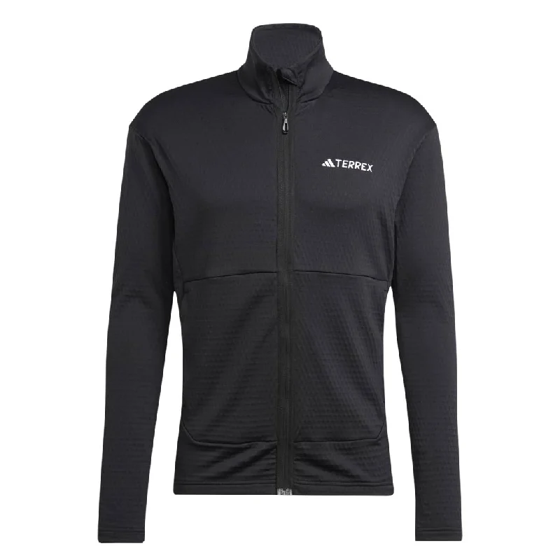 Cozy-layer adidas - Men's Terrex Multi Full Zip Fleece Jacket (HS9534)