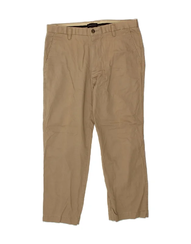 Skinny-fit pants DOCKERS Mens Straight Chino Trousers W36 L30  Beige Cotton