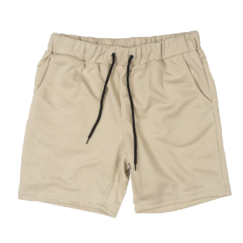 Soft-touch pants ARTHUR BEALE SWEAT SHORTS KHAKI - 8873