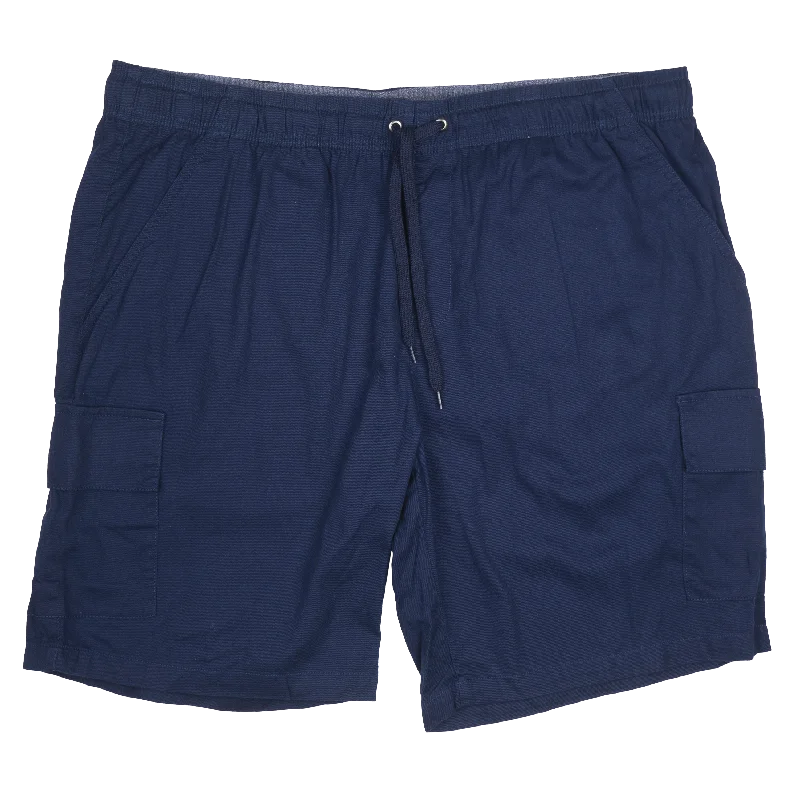 Wool-blend pants BERKLEY JENSEN CARGO SHORTS NAVY - 280531