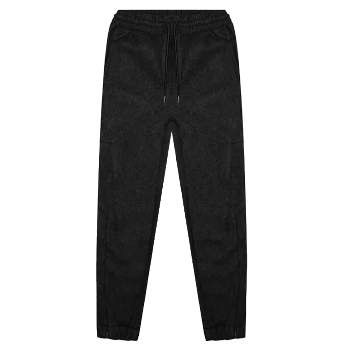 Workwear pants RICHIE LE WOOL WARM UP TRACK PANT BLACK - RLC22-014