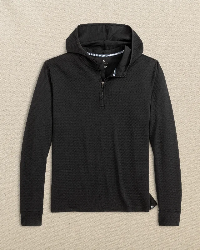 Relaxed-fit Scuttle Performance Quarter Zip Hoodie