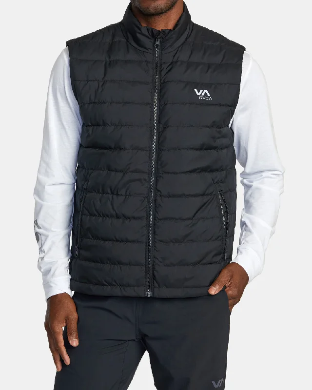 Premium Packable Puffa Puffer Vest - Black