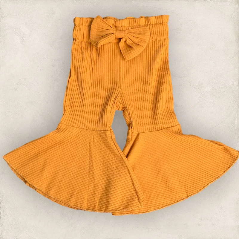 Vintage style Claire | Flare Pants - Mustard