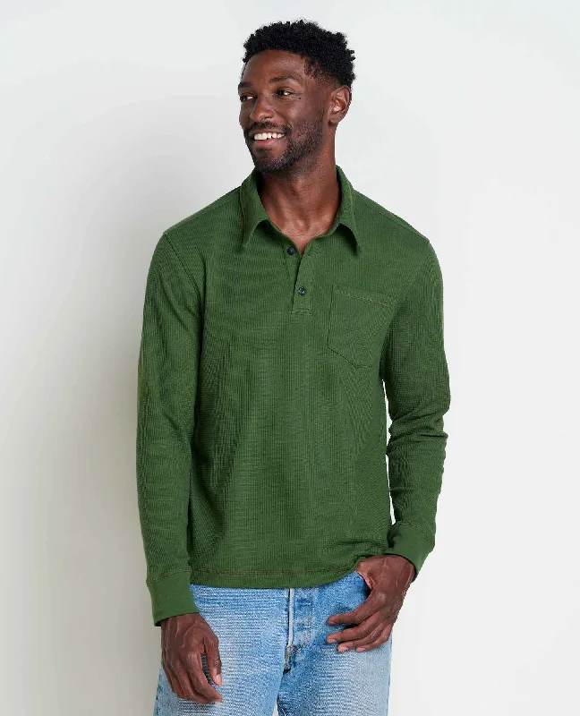 Casual-fit Framer Long Sleeve Polo