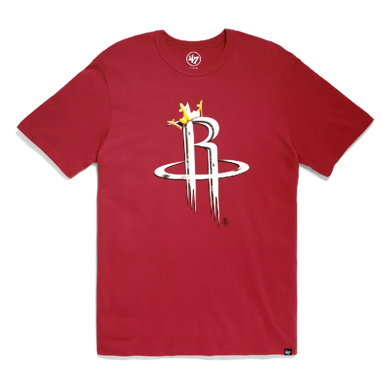 English Houston Rockets Crown '47 Men's Franklin T-Shirt