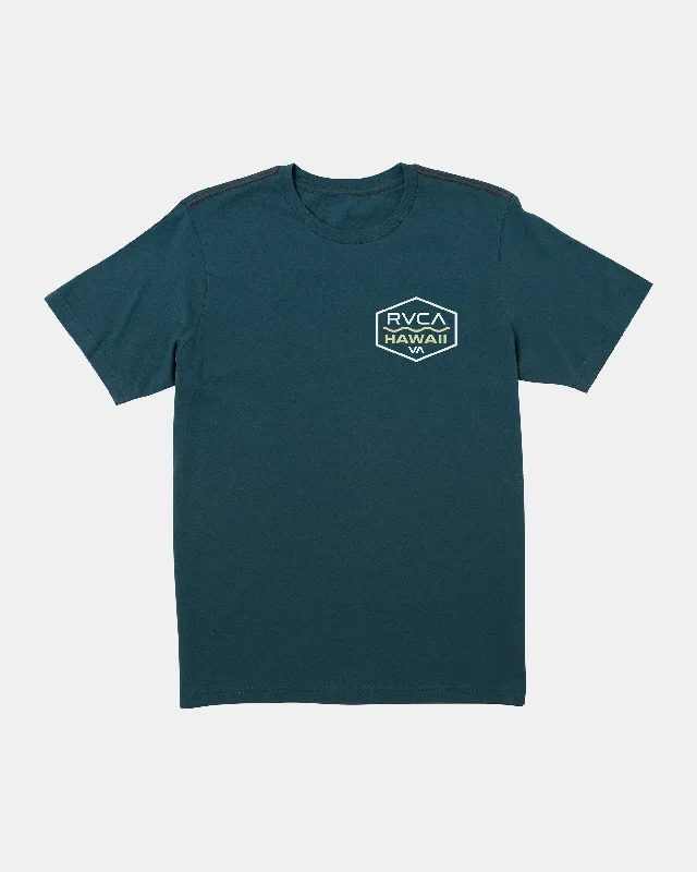 Heavy-duty Palm Shield Tee - Duck Blue