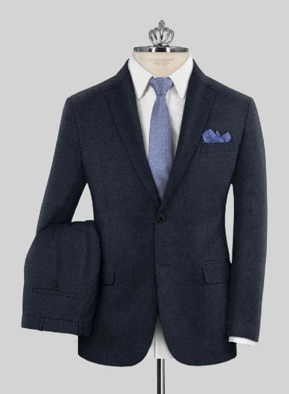 High-fashion Bristol Glen Blue Suit