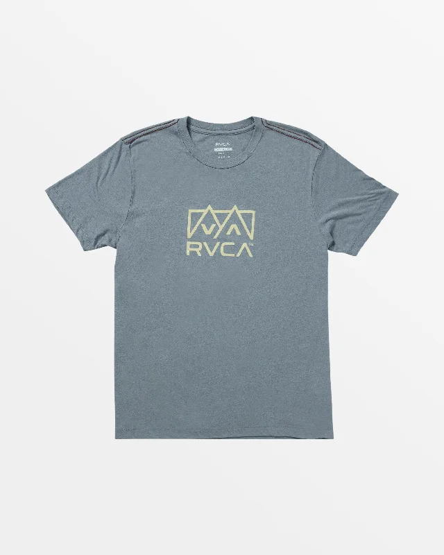 Lightweight Peaks Tee - Flint Stone