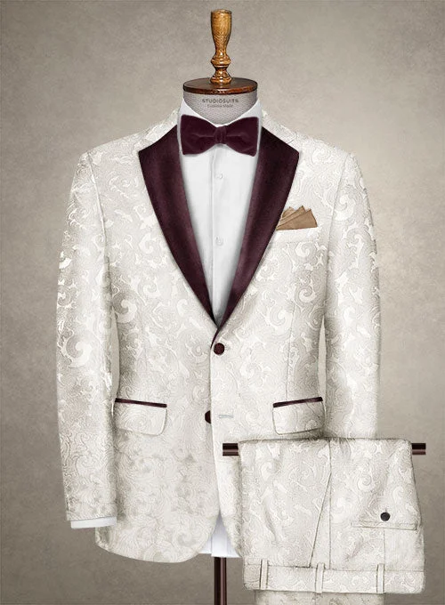 Heavy-duty Italian Silk Stimi Tuxedo Suit