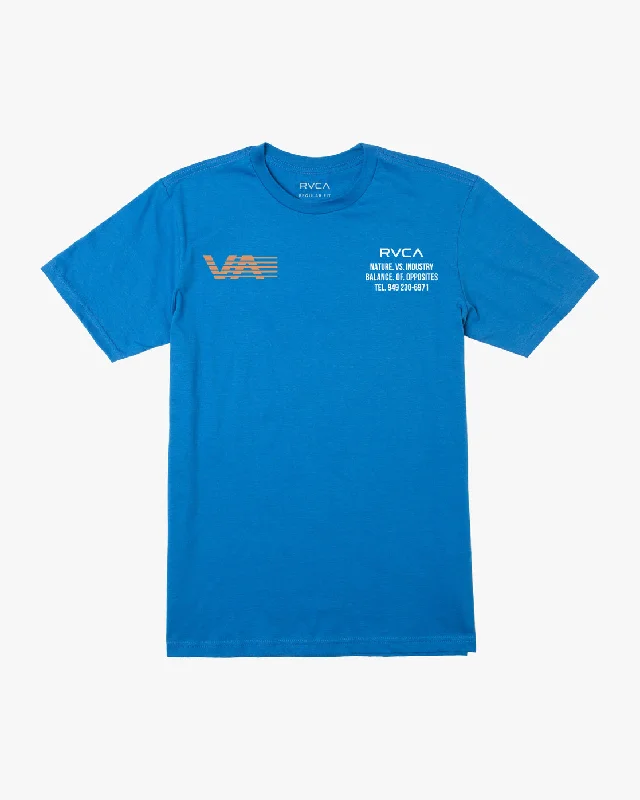 English Long Haul Tee - French Blue