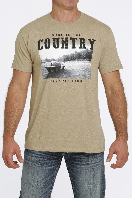 Pinstripe Cinch Made in the Country Tee