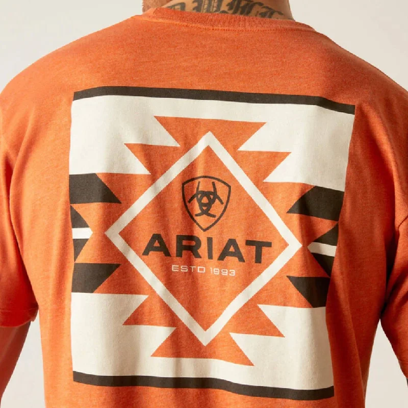 Checked Ariat Men’s Southwest Box Tee