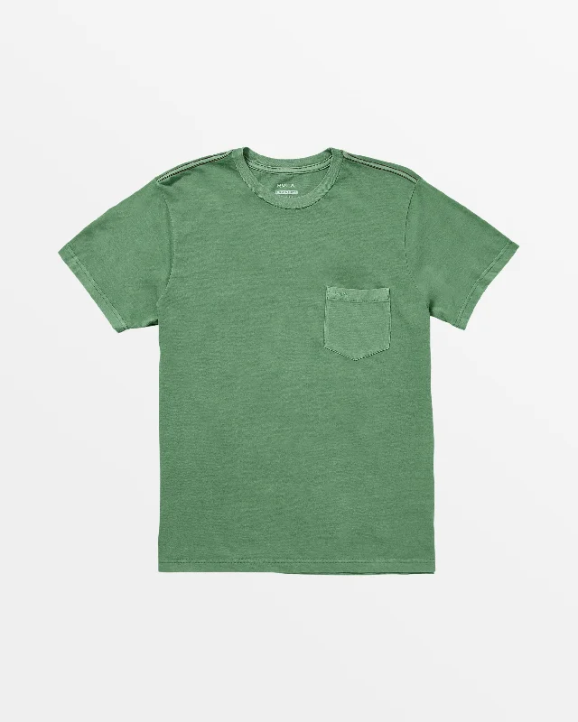 Checked PTC II Pigment Tee - Spruce