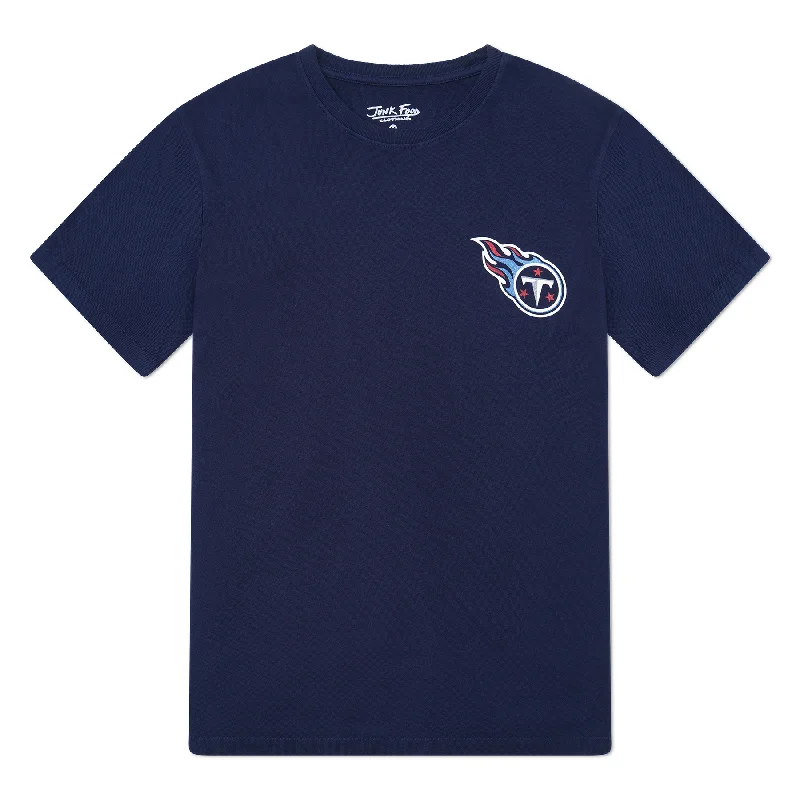 Oversized Tennessee Titans Junk Food Drive T-Shirt