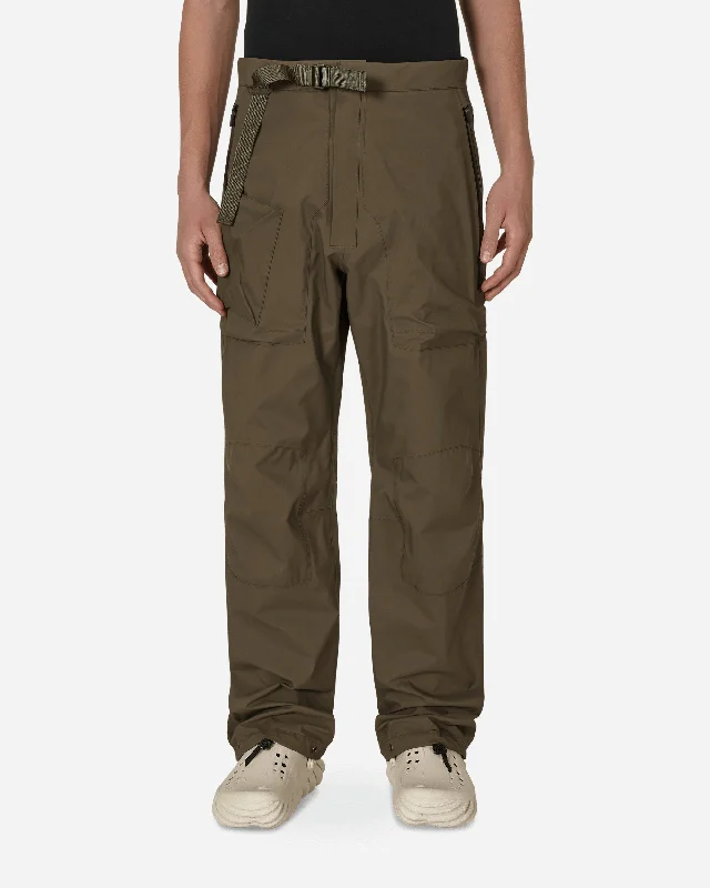 High-waisted 3L GORE-TEX® PRO Pants Green