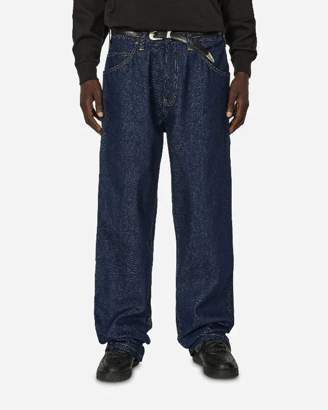 Zip-up pants Carpenter Denim Pants Indigo