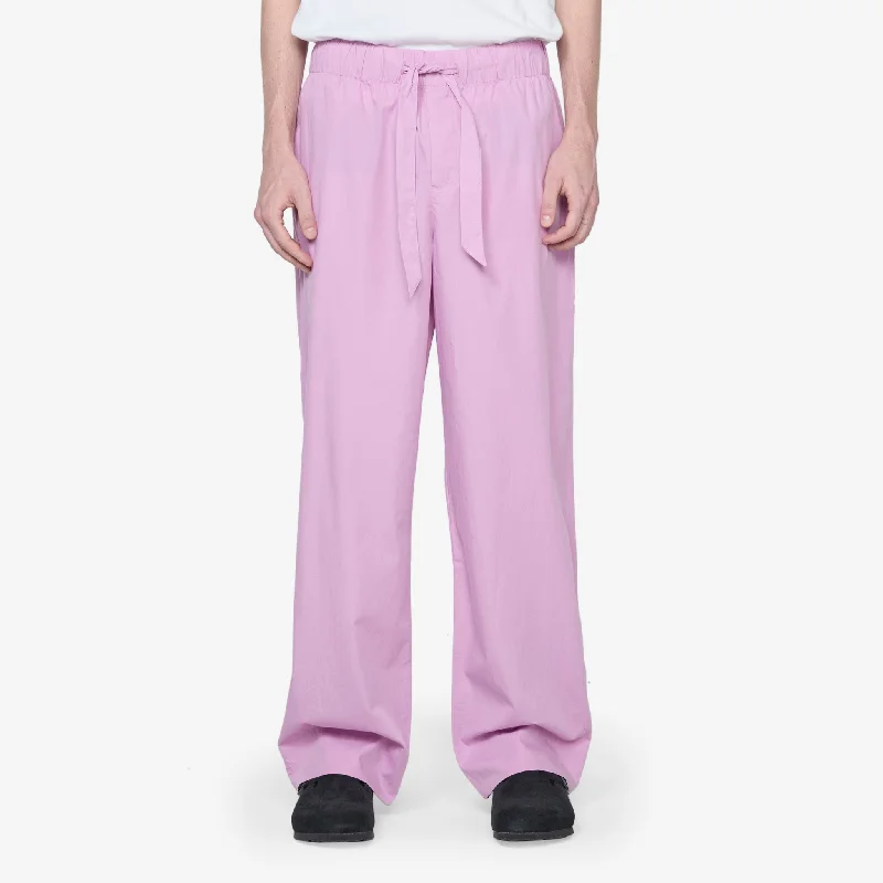 Button-up pants Cotton Poplin Pyjama Pant Purple Pink