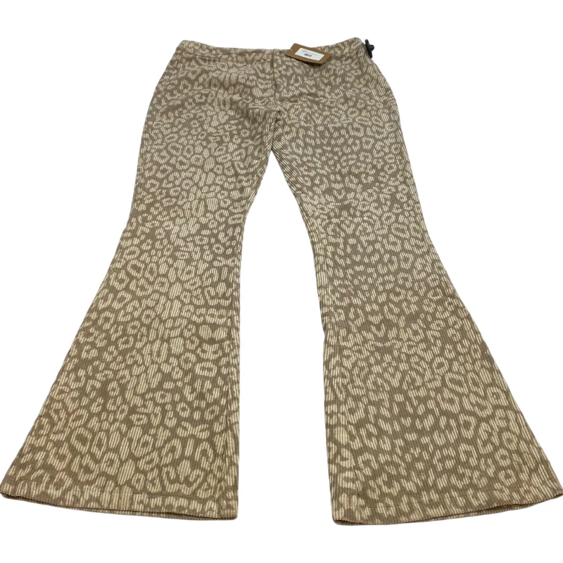 Wide-leg trousers Pants Other By AndTheWay In Animal Print, Size: 0