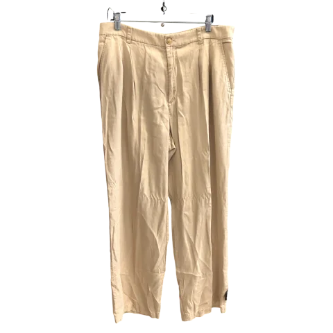 Casual style Pants Wide Leg By Loft In Beige, Size: 14