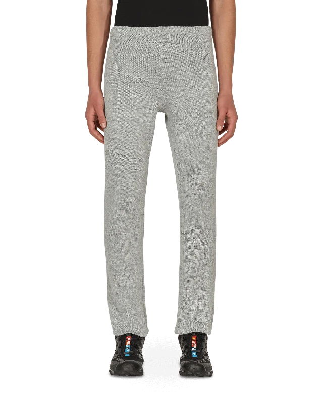 Cargo pants Knitted Underlayer Long Pants Grey