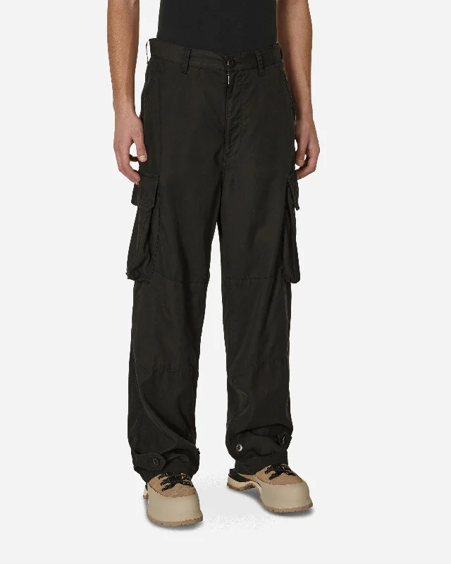 Crop pants Cargo Pants Black