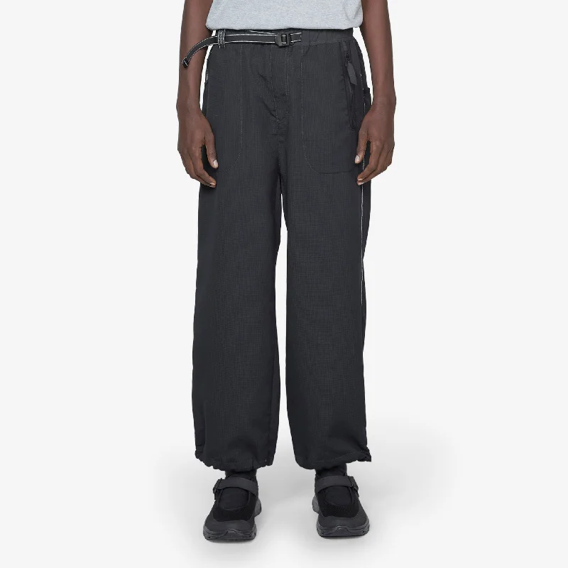 Soft fabric Vent Pant Black