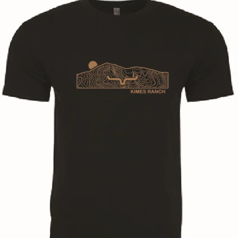 Crew shirt Kimes Ranch Terrain T-Shirt in Black