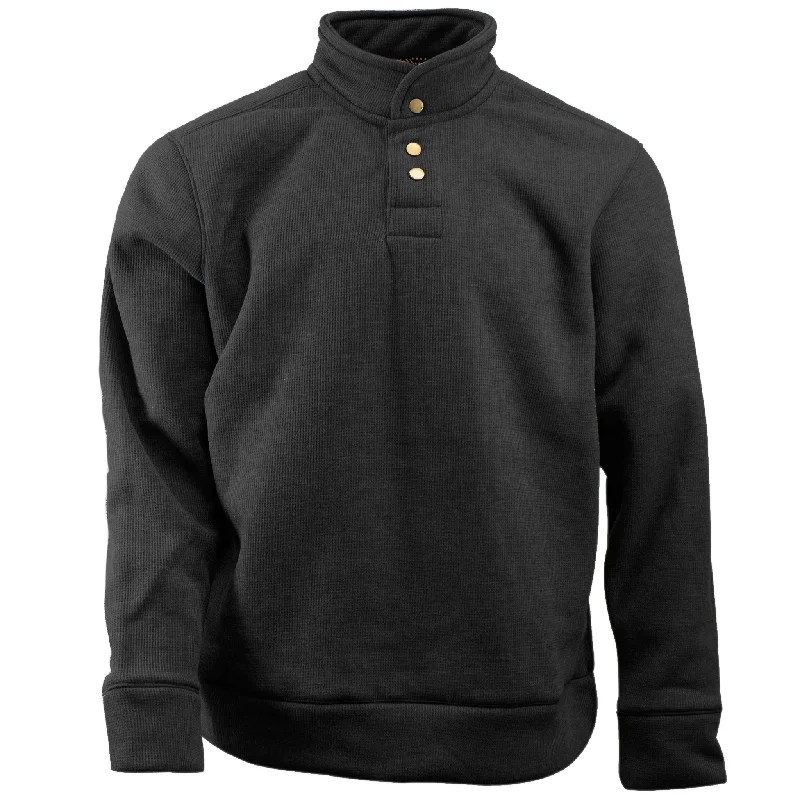 Slim fit Men's Fleece Lined Waffle Shirt M8004