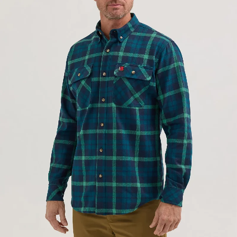 Houndstooth shirt Riggs Workwear Lightweight Flannel Work Shirt 11235014